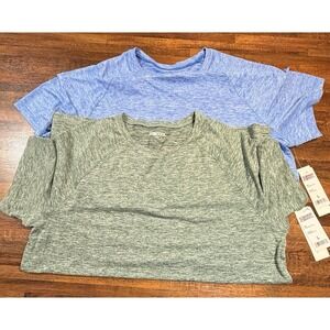 NWT lot of Men's 32 degrees Heat & cool athletic dri fit shirts. Sz Large.